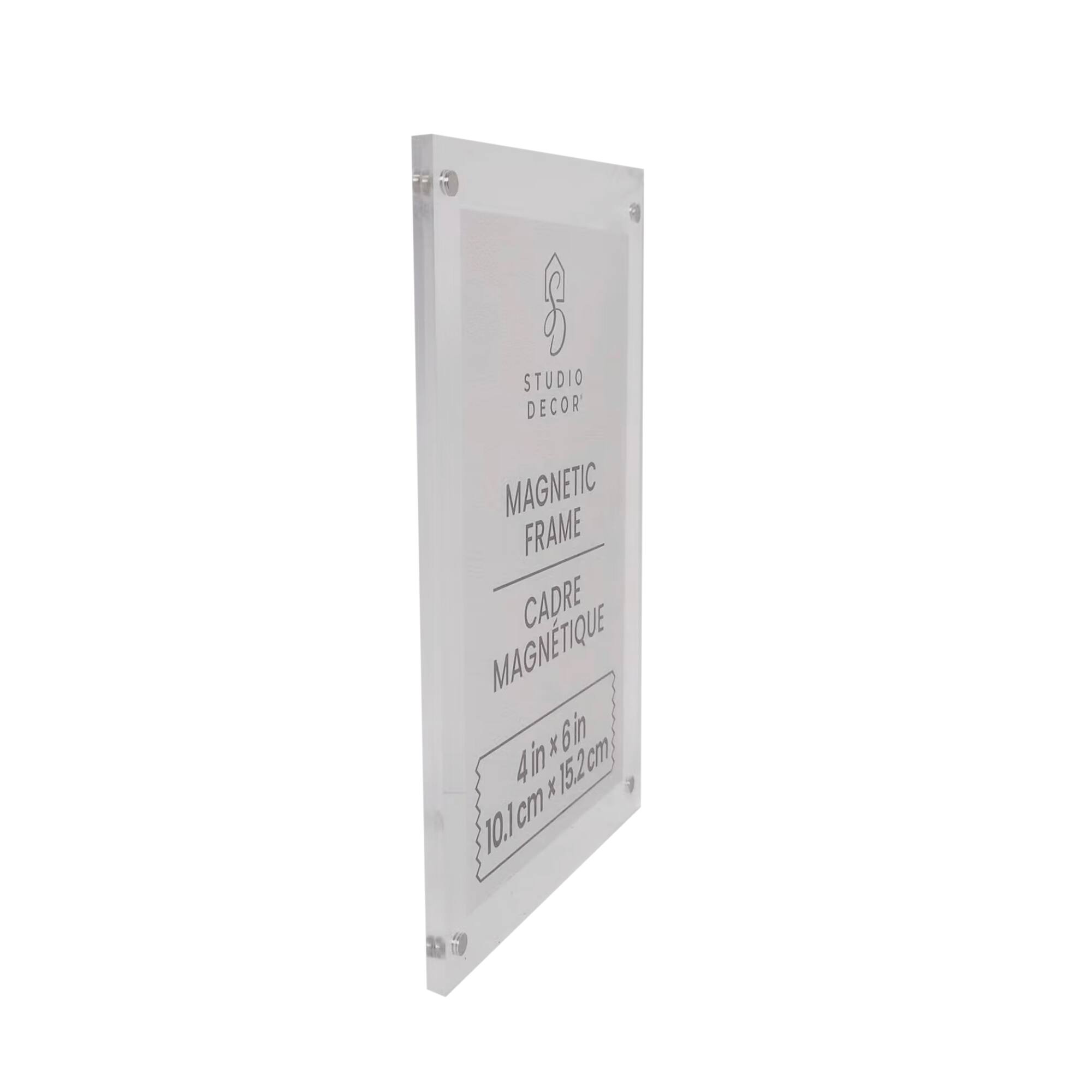 4" x 6" Acrylic Magnetic Frame by Studio Décor